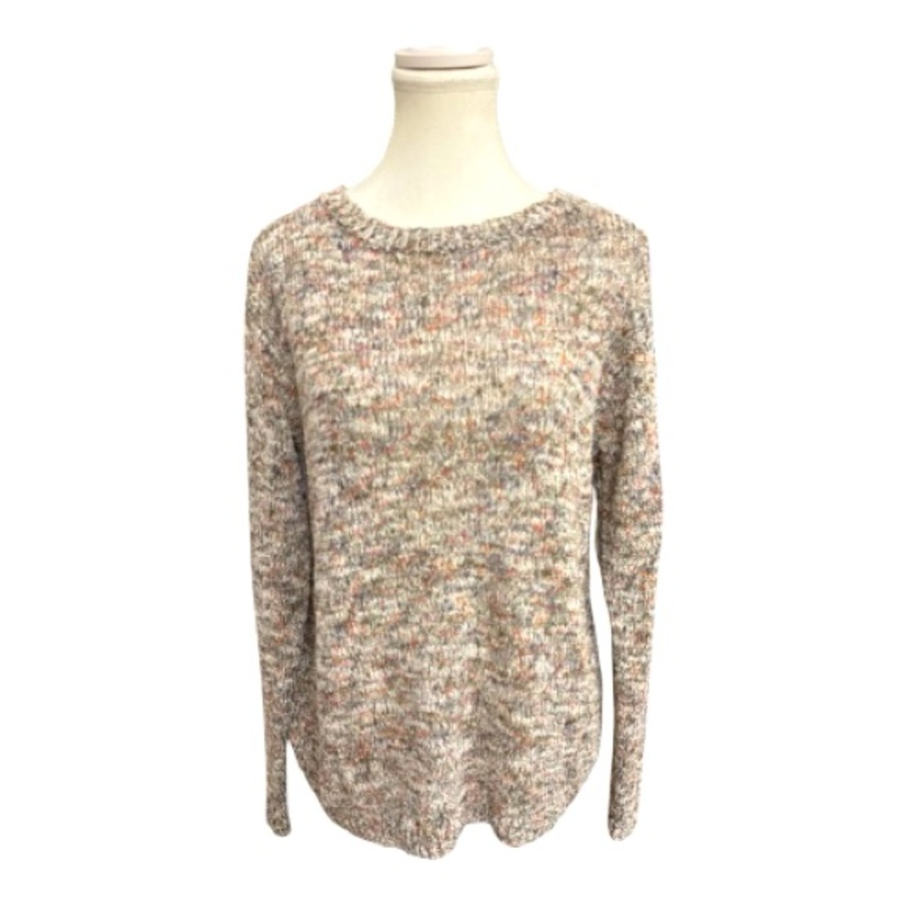 Cozy Marled Knit Speckled Sweater XS Lou & Grey for LOFT